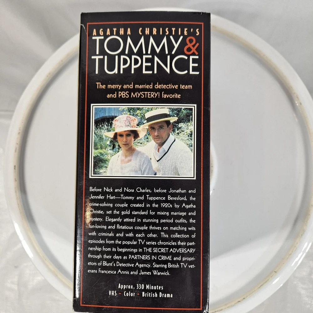 Acorn Media Agatha Cristie's Tommy & Tuppence VHS Box Set